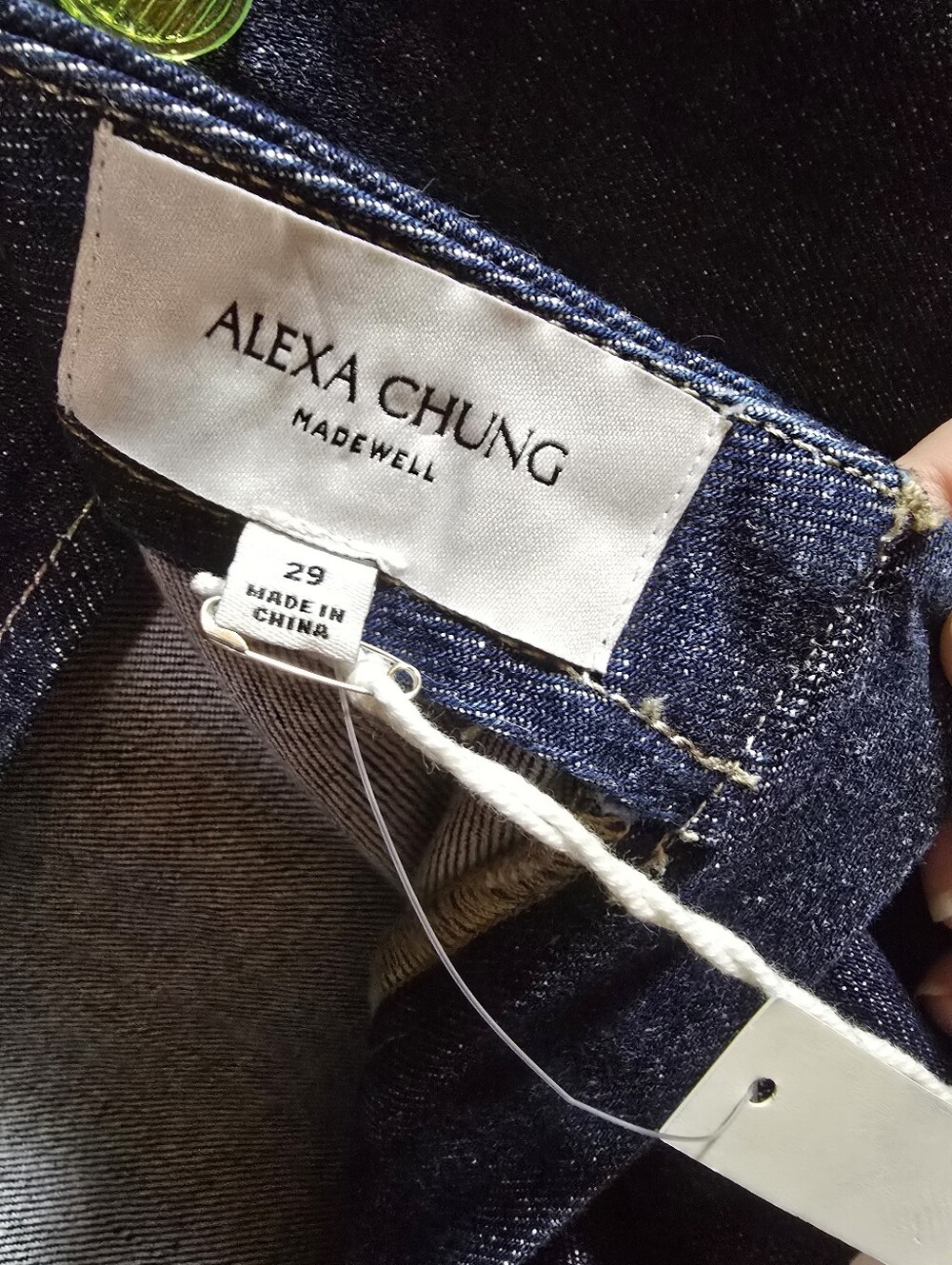 Madewell X Alexa Chung Midi Skirt Size 29 - Picture 5 of 9
